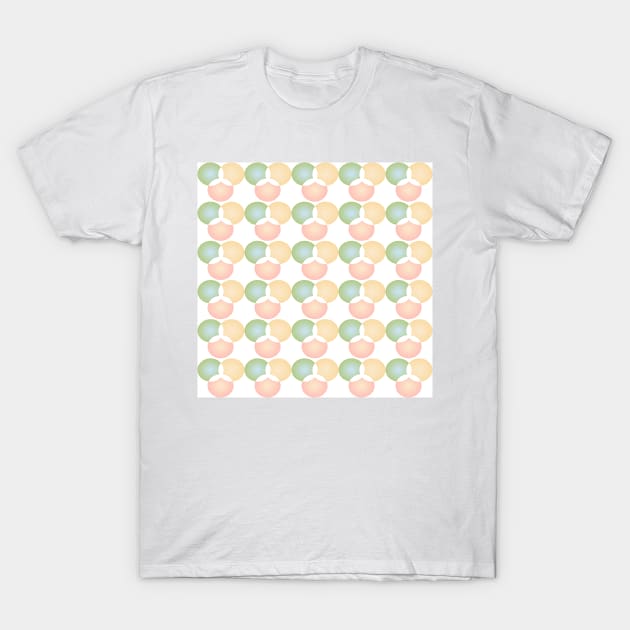 Colorful spheres in geometric pattern T-Shirt by ikshvaku